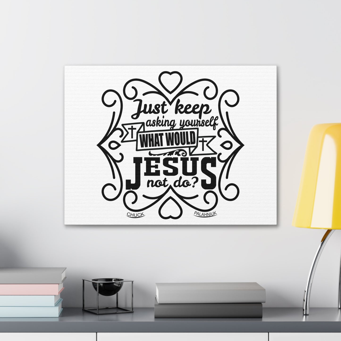 What Would Jesus Matthew 21:22 Christian Wall Art Print Ready to Hang