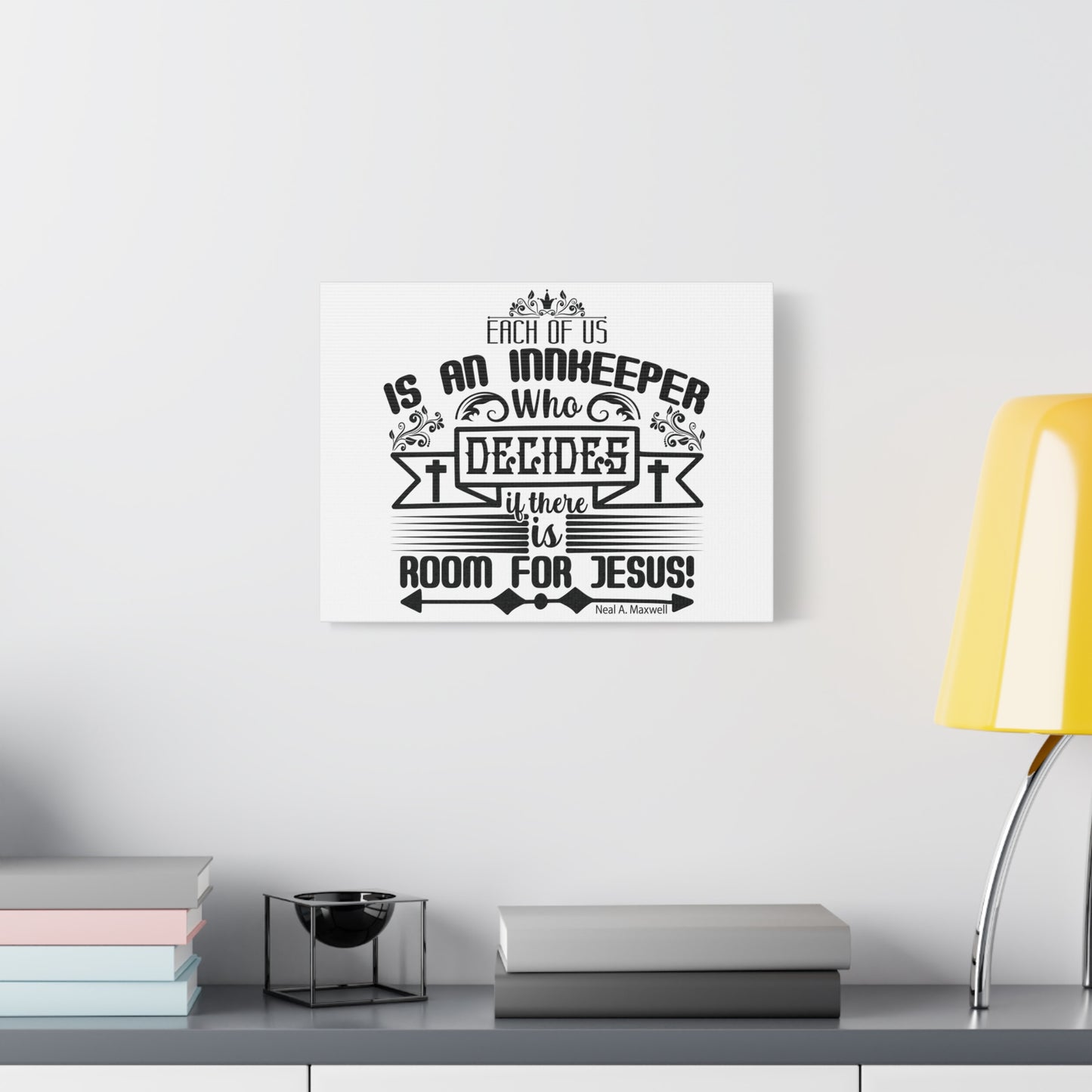 Scripture Canvas For Jesus Psalm 121:5 Christian Wall Art Print Ready to Hang