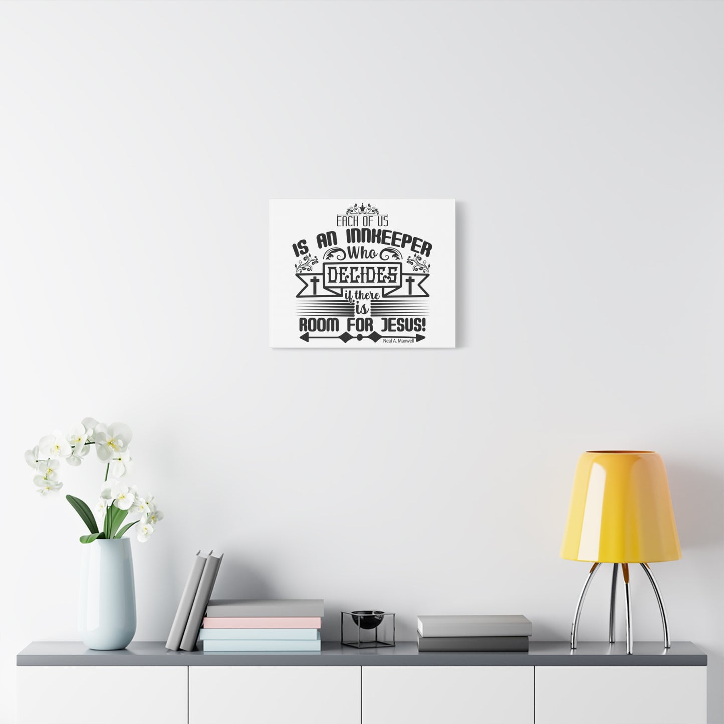 Scripture Canvas For Jesus Psalm 121:5 Christian Wall Art Print Ready to Hang