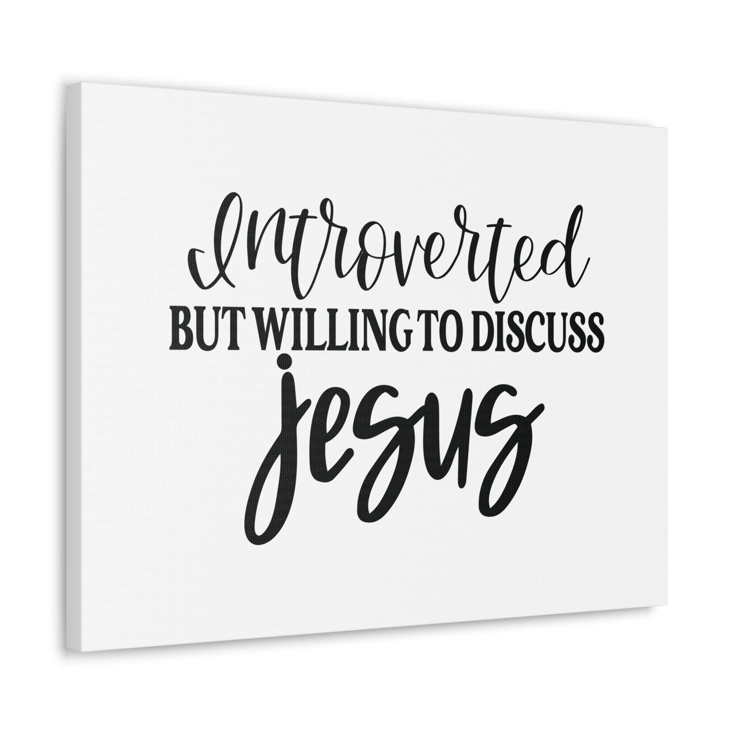 Willing To Discuss Jesus Ephesians 5:2 Christian Wall Art Bible Verse Print Ready to Hang