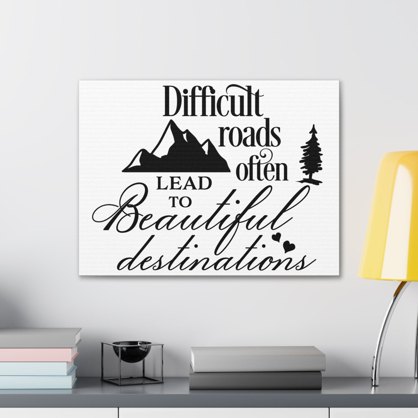 To Beautiful Romans 15:4 Destinations Christian Wall Art Print Ready to Hang