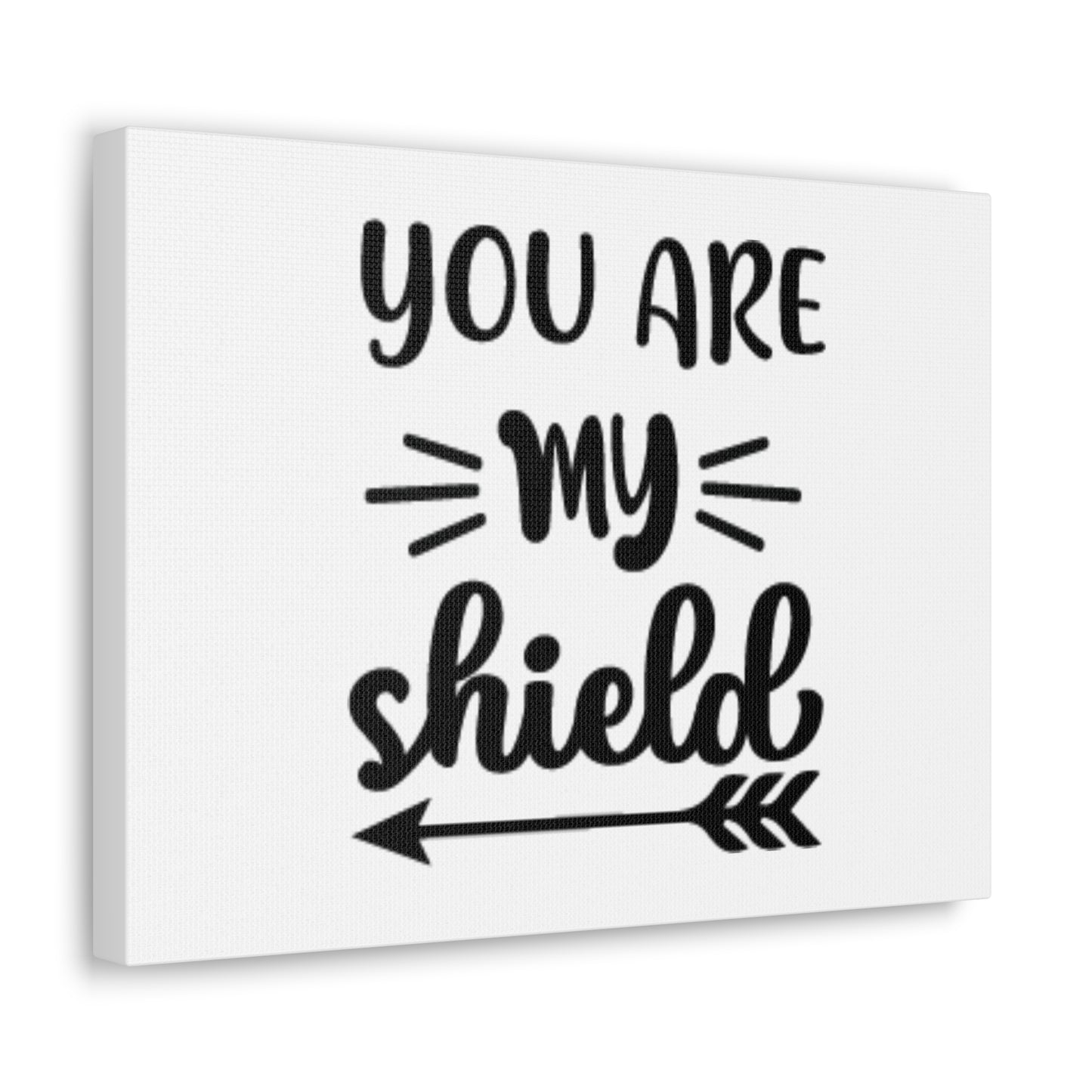 You Are My Shield Psalm 3:3 Christian Wall Art Bible Verse Print Ready to Hang