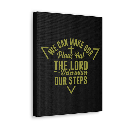 The Lord Determines Psalm 119:105 Christian Wall Art Bible Verse Print Ready to Hang