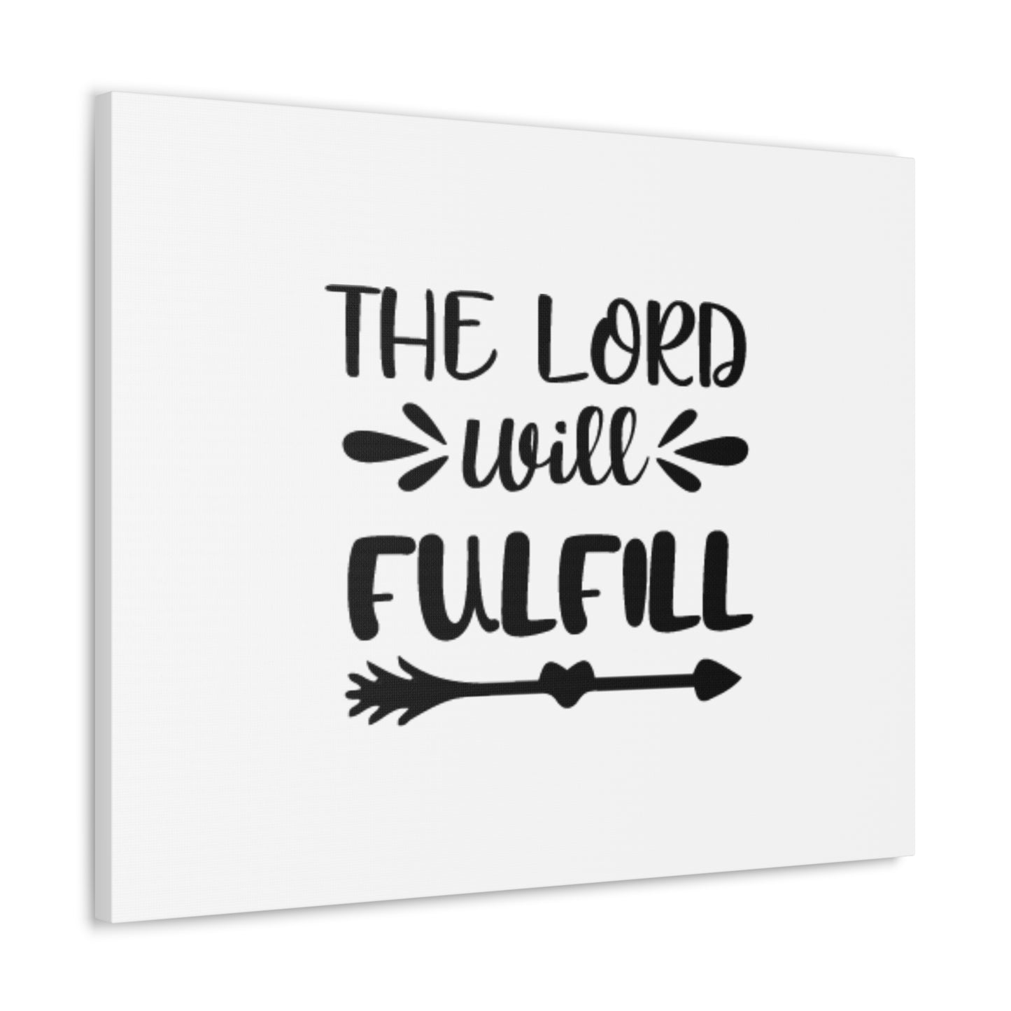 The Lord Will Fulfill Psalm 138:8 Christian Wall Art Bible Verse Print Ready to Hang