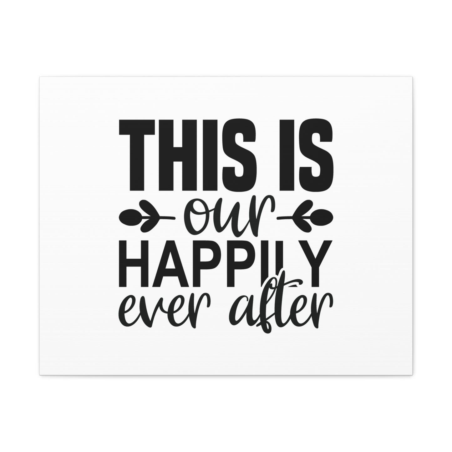 This Is Our Happily Ever 2 Timothy 4:7 After Christian Wall Art Bible Verse Print Ready to Hang