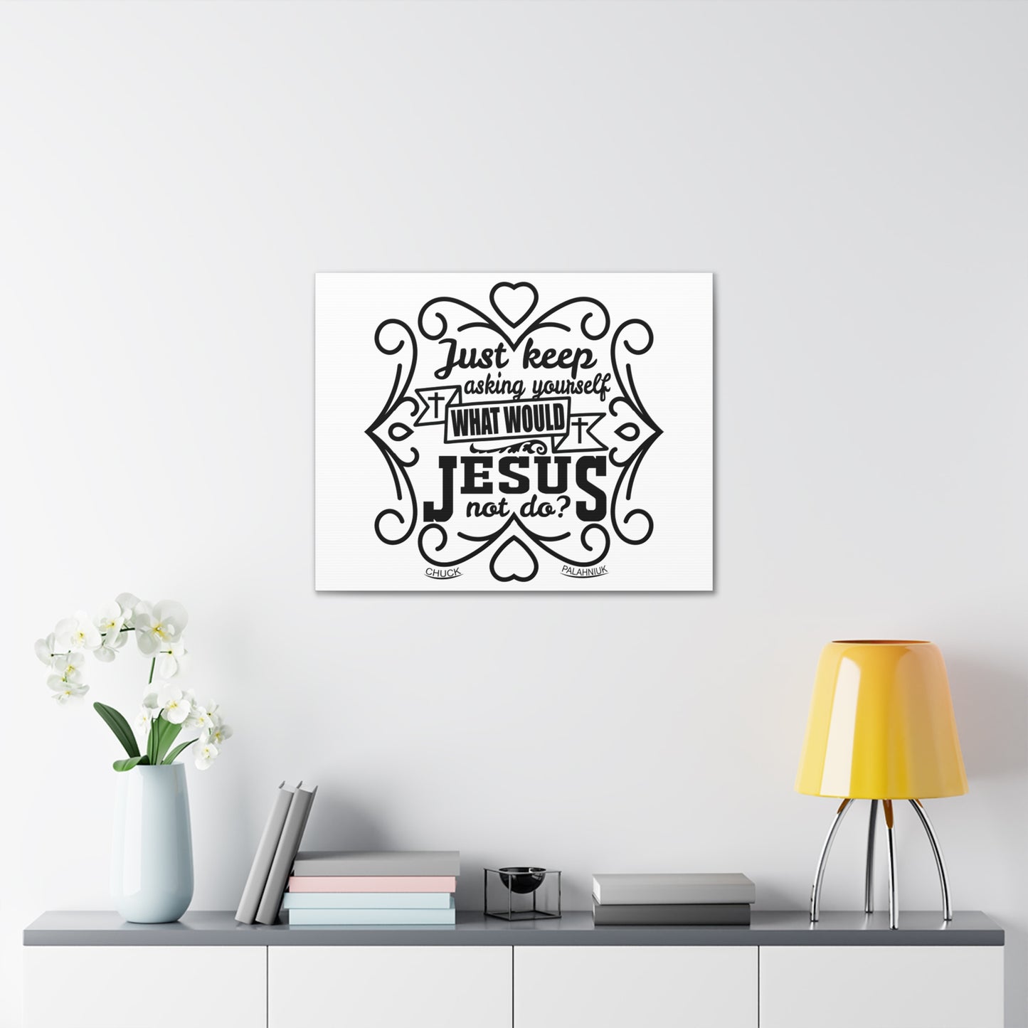 What Would Jesus Matthew 21:22 Christian Wall Art Print Ready to Hang