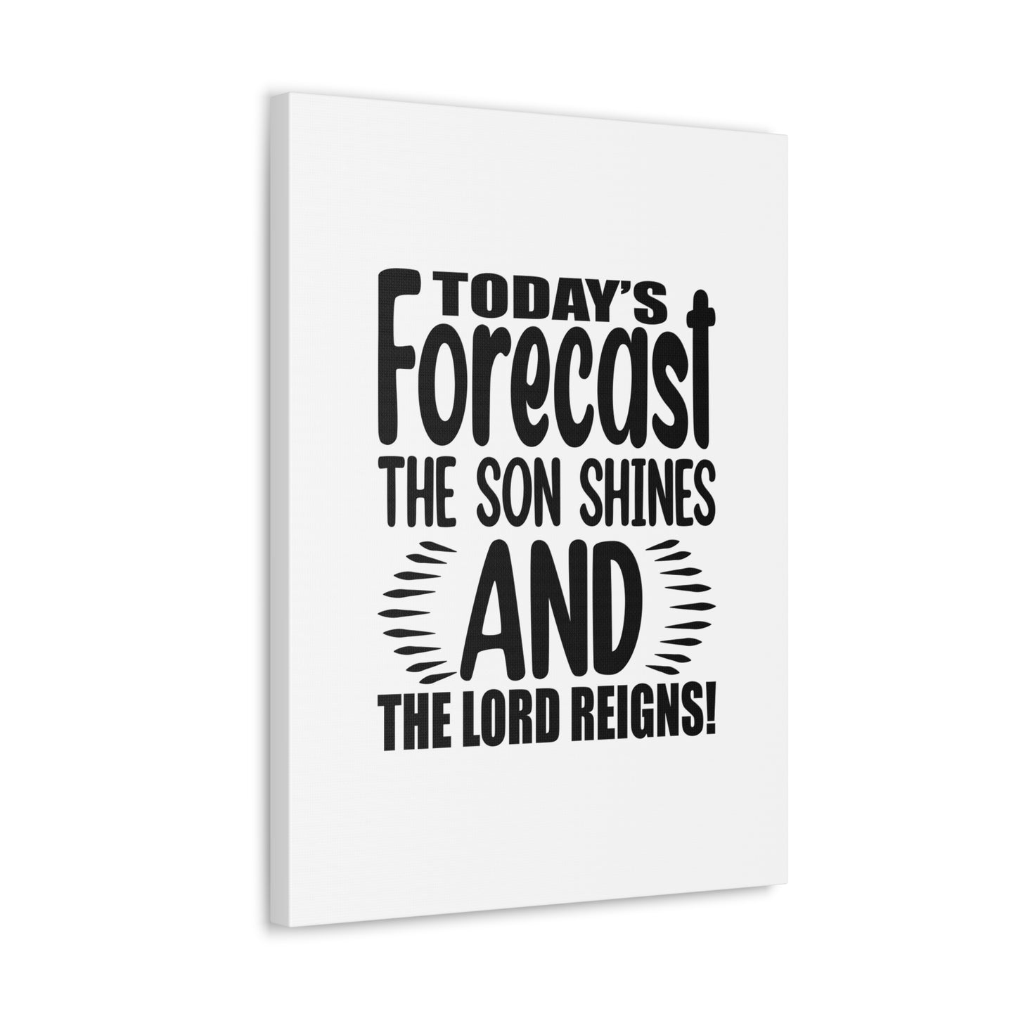 The Son Shines And The Lord Reigns Isaiah 60:1 Christian Wall Art Bible Verse Print Ready to Hang