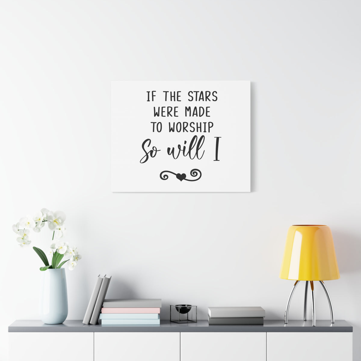 Scripture Canvas Made To Worship Christian Wall Art Bible Verse Print Ready to Hang