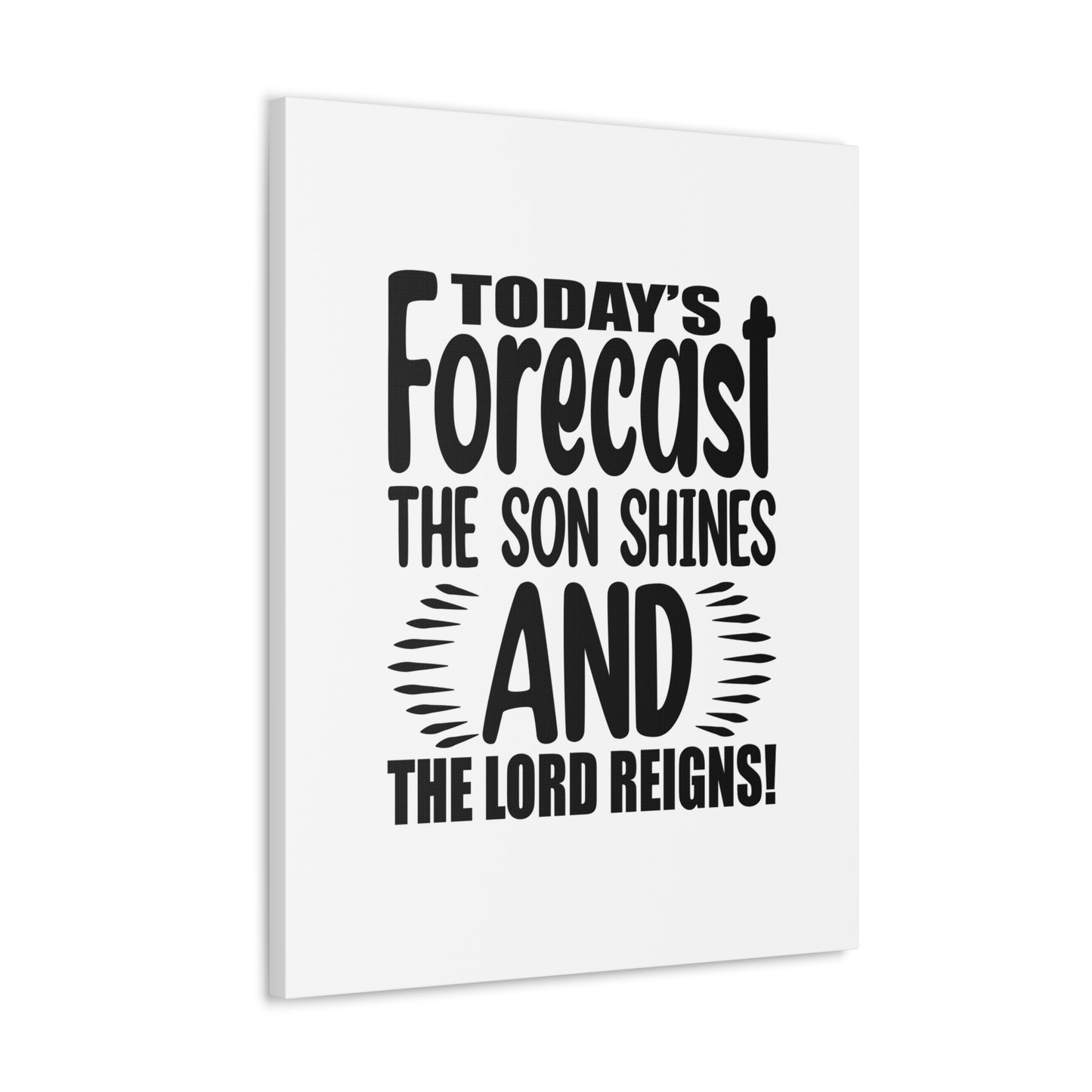 The Son Shines And The Lord Reigns Isaiah 60:1 Christian Wall Art Bible Verse Print Ready to Hang