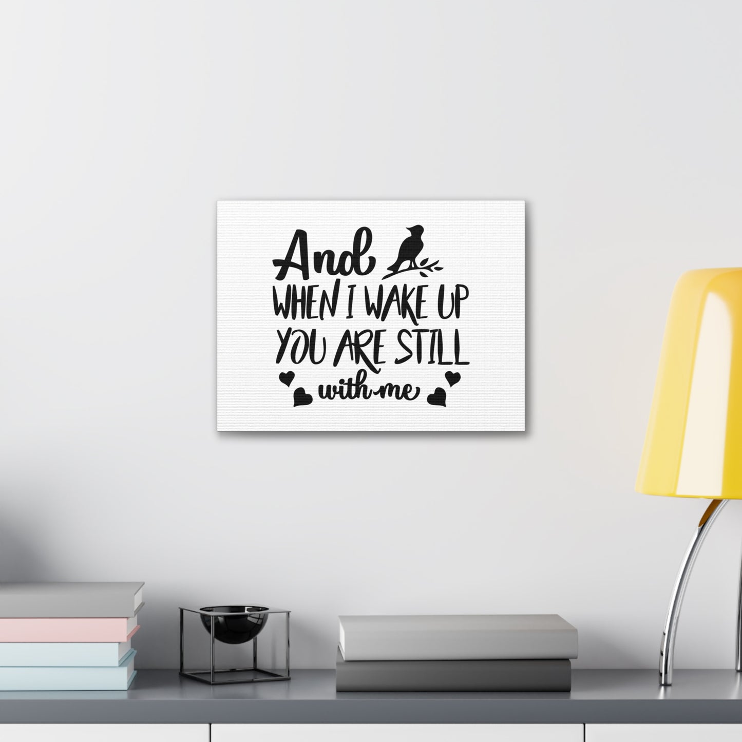 You Are Still With Me Exodus 14:14 Christian Wall Art Bible Verse Print Ready to Hang