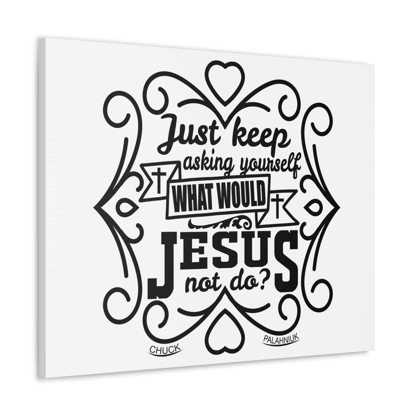 What Would Jesus Matthew 21:22 Christian Wall Art Print Ready to Hang
