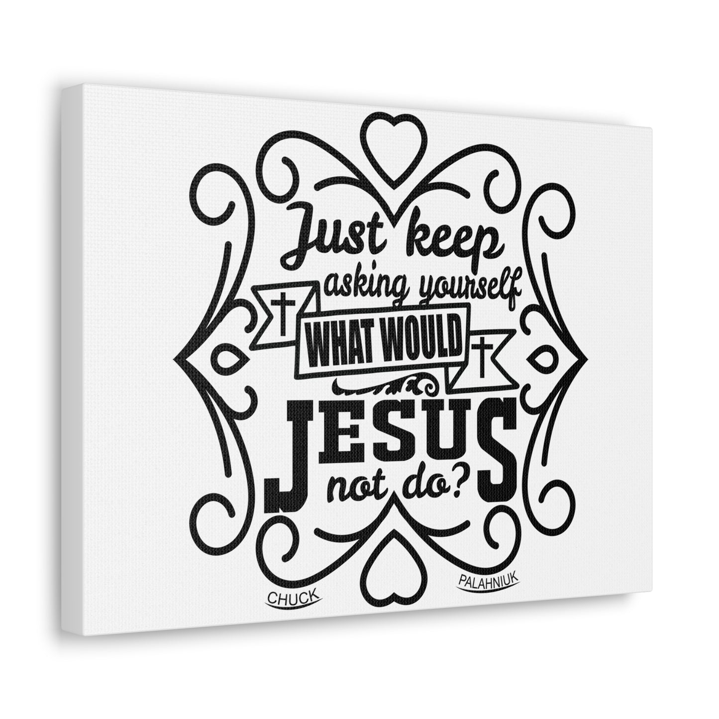 What Would Jesus Matthew 21:22 Christian Wall Art Print Ready to Hang