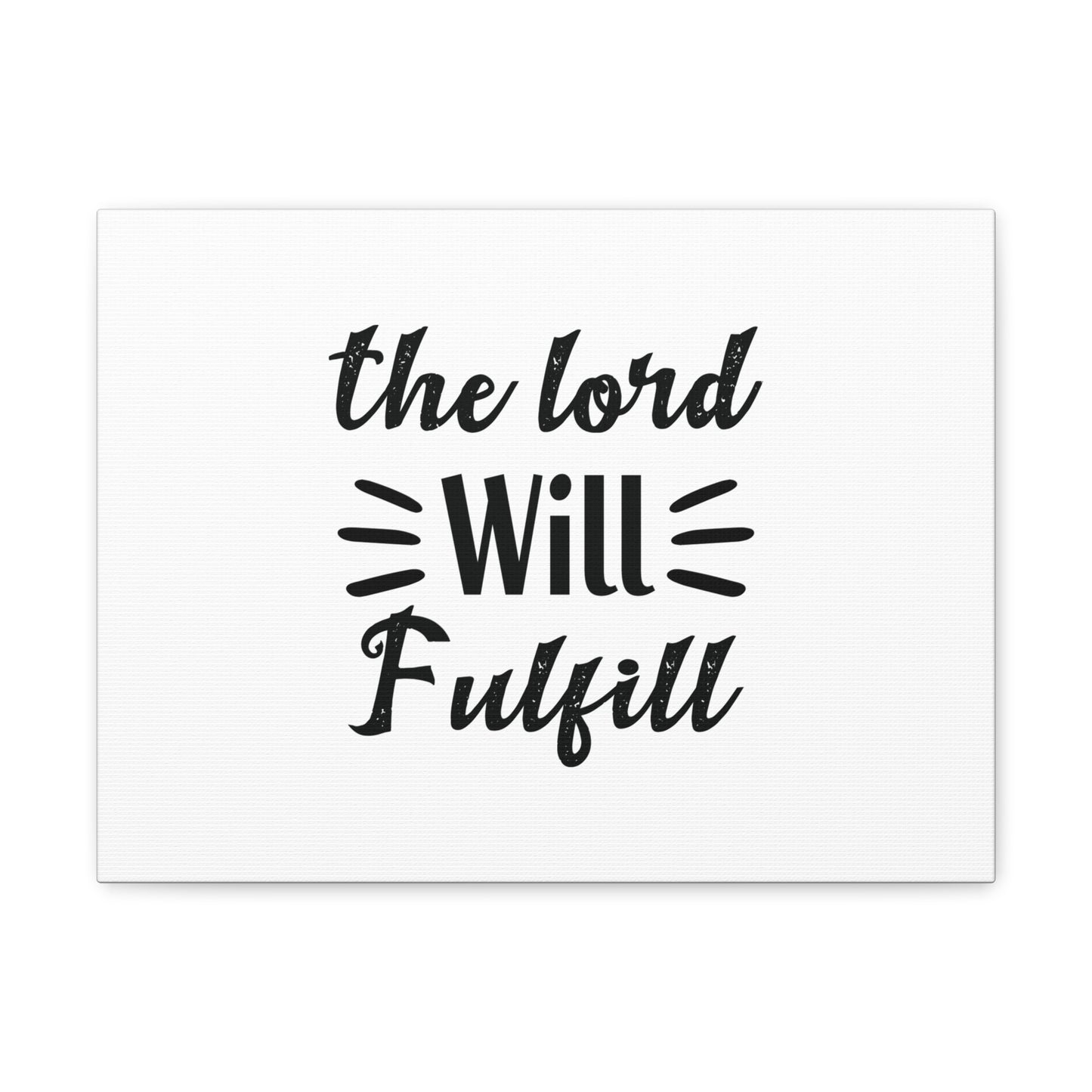 The Lord Will Fulfill Psalm 138:8 Christian Wall Art Bible Verse Print Ready to Hang