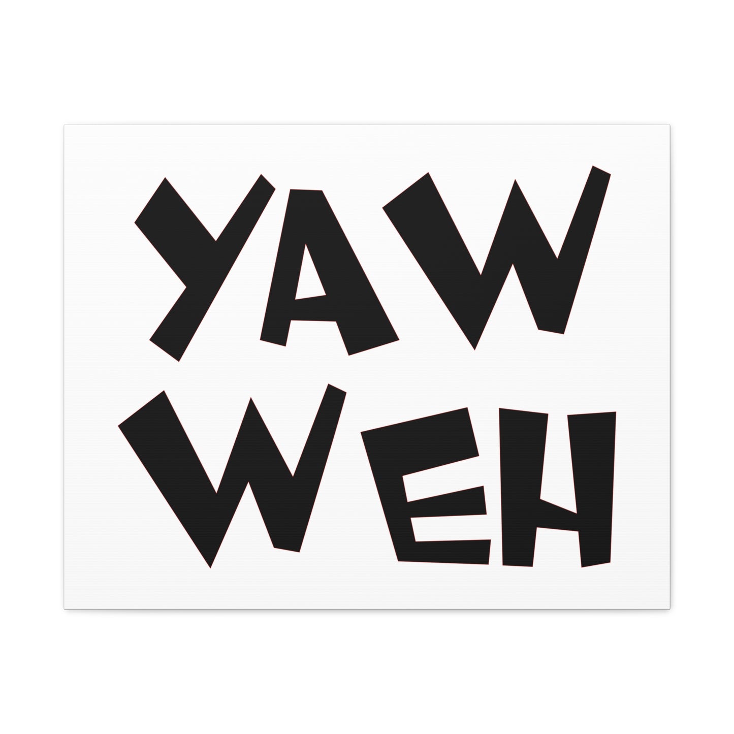 Yahweh Exodus 3:13-15 Christian Wall Art Print Ready to Hang