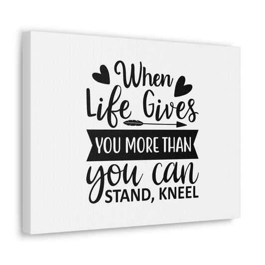 When Life Gives Romans 8:28 Christian Wall Art Bible Verse Print Ready to Hang