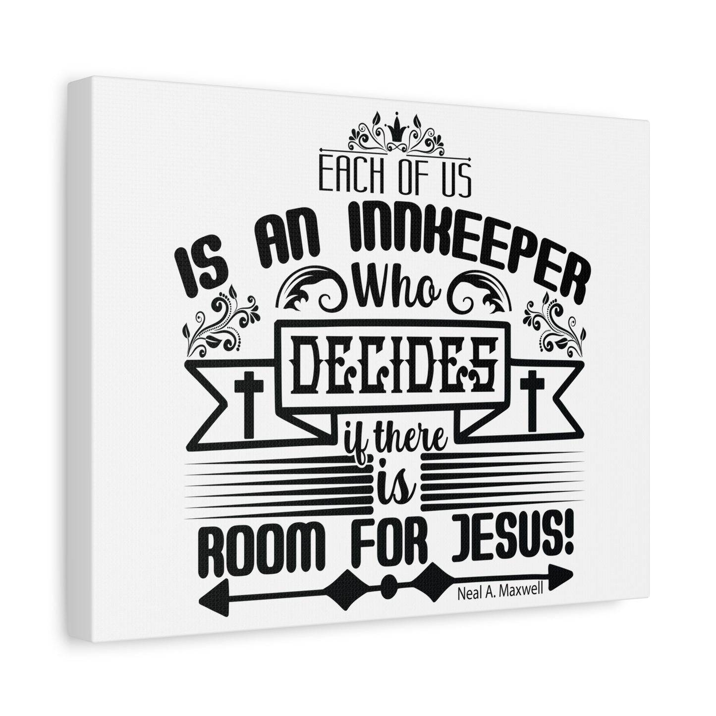 Scripture Canvas For Jesus Psalm 121:5 Christian Wall Art Print Ready to Hang