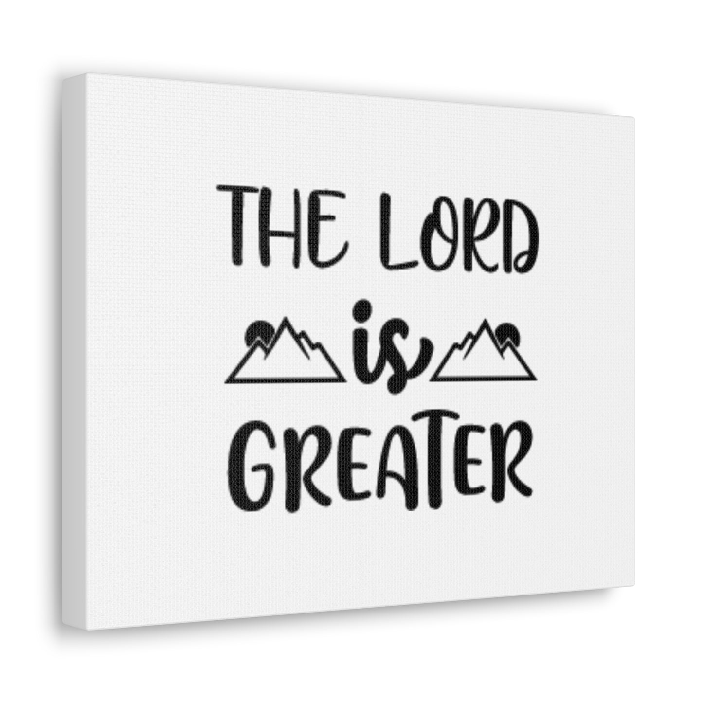 The Lord Is Greater Psalm 96:4 Christian Wall Art Bible Verse Print Ready to Hang