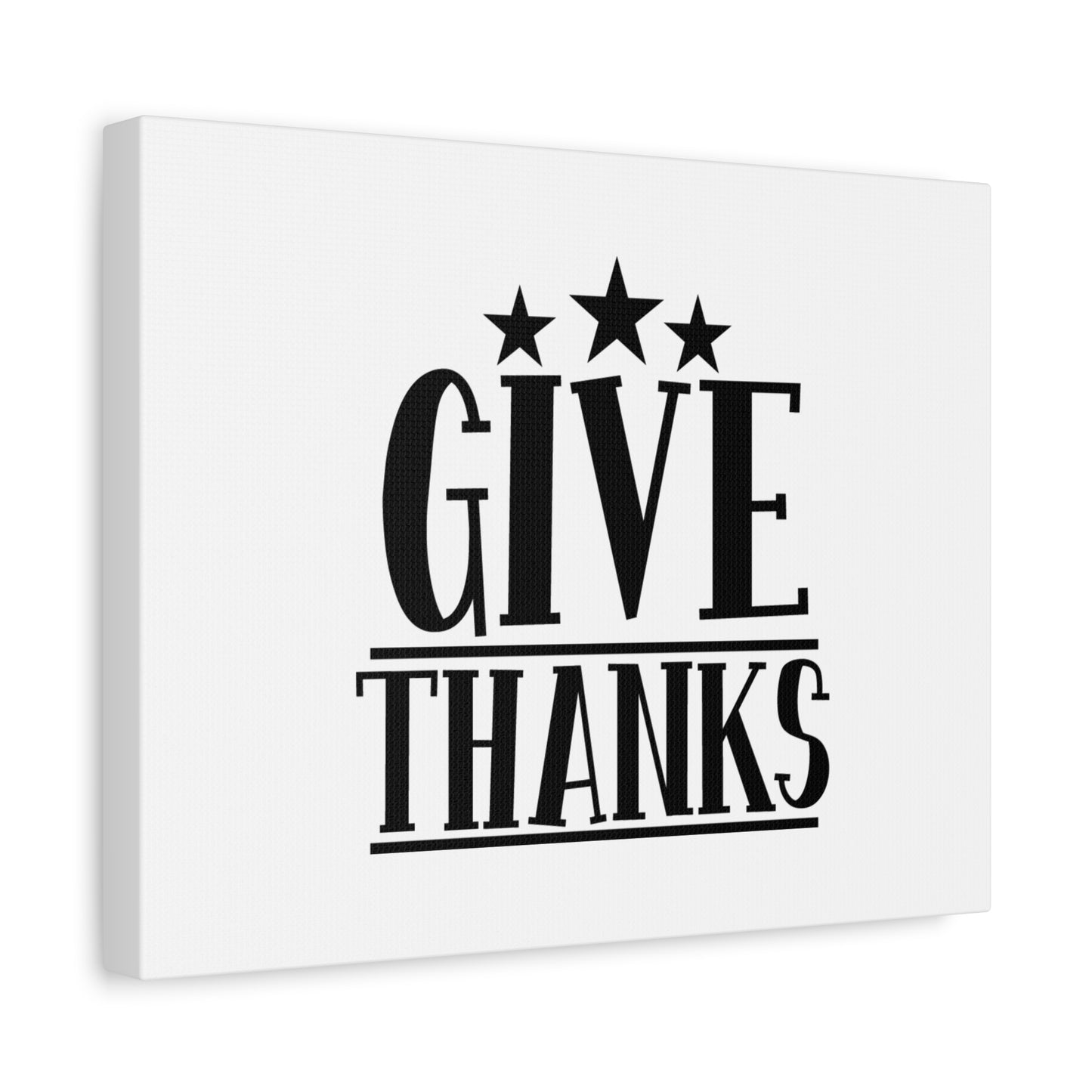 Scripture Canvas Give Thanks Psalm 103:1 Christian Wall Art Bible Verse Print Ready to Hang