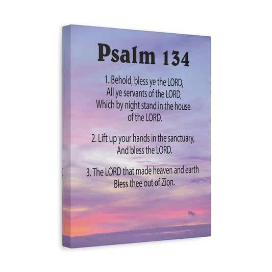 Scripture Walls House of The Lord Psalm 134:3 Bible Verse Canvas Christian Wall Art Ready to Hang