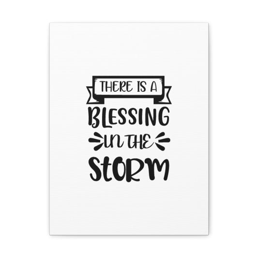 A Blessing In The Storm Psalm 107:29 Christian Wall Art Bible Verse Print Ready to Hang