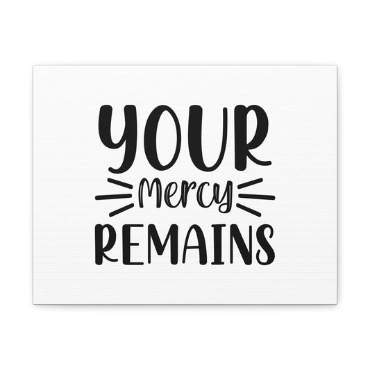 Your Mercy Remains James 2:13 Christian Wall Art Bible Verse Print Ready to Hang