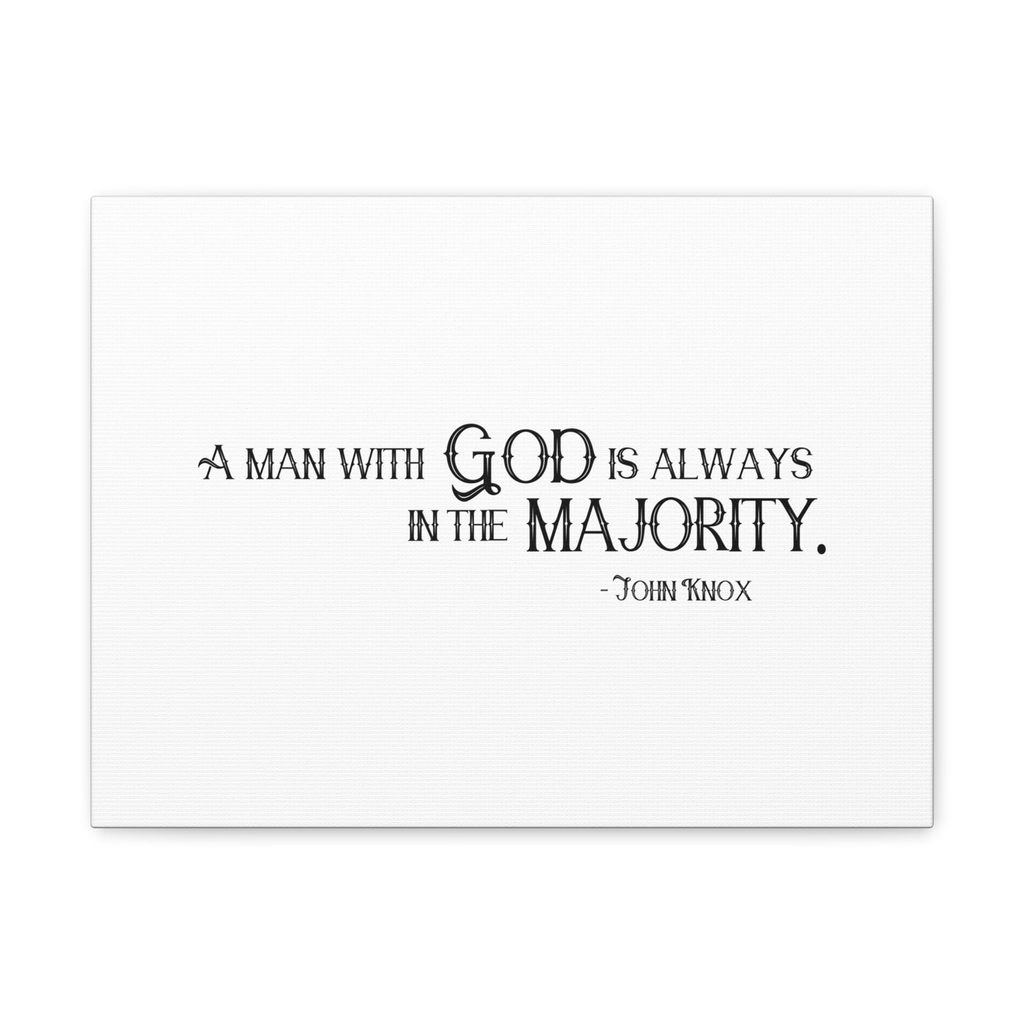 A Man With God 1 Samuel 9:6 Christian Wall Art Bible Verse Print Ready to Hang
