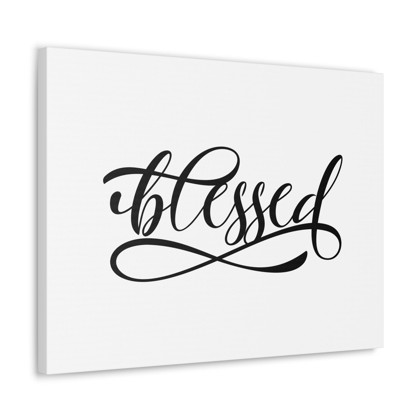 Blessed Ephesians 1:3 Christian Wall Art Bible Verse Print Ready to Hang