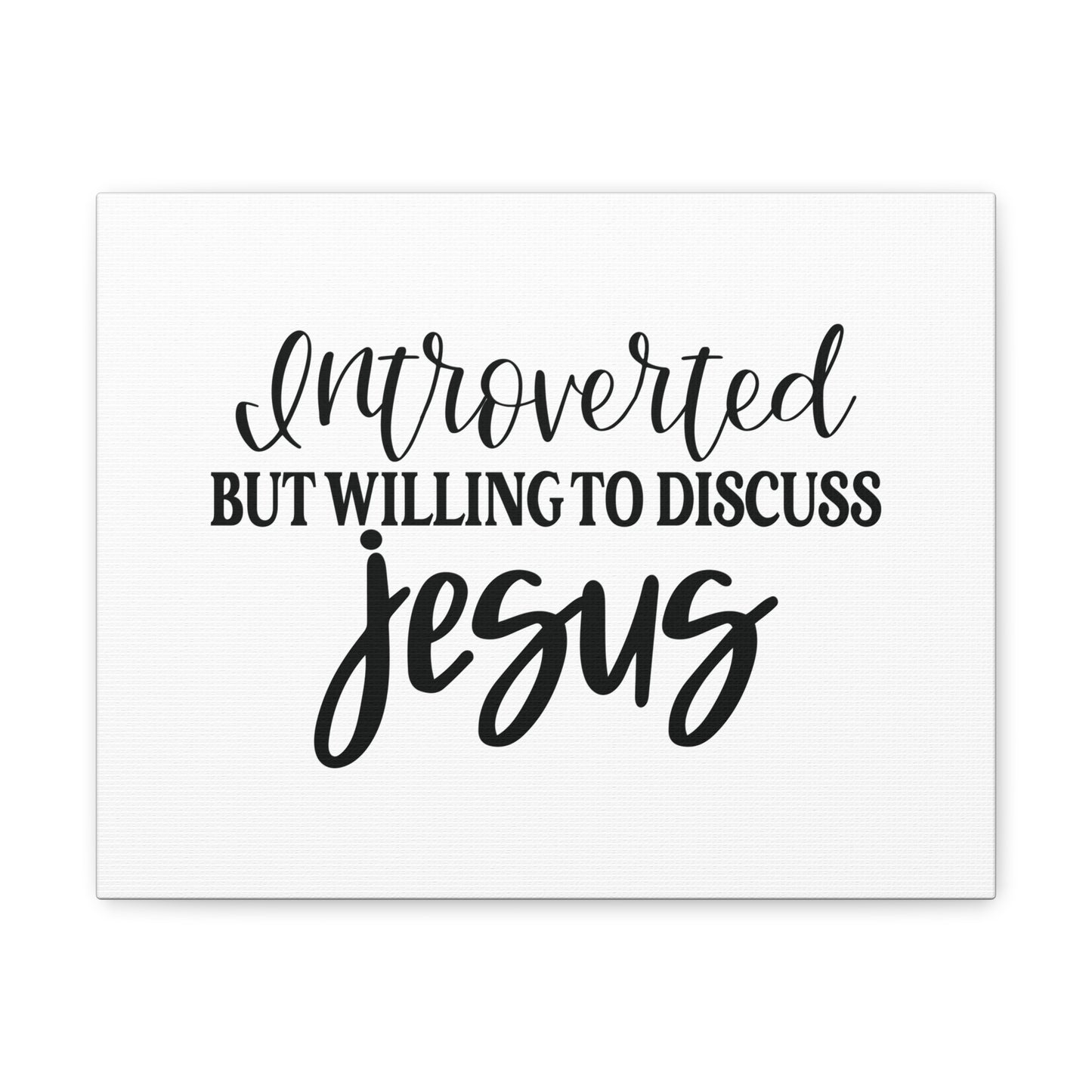 Willing To Discuss Jesus Ephesians 5:2 Christian Wall Art Bible Verse Print Ready to Hang