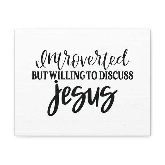 Willing To Discuss Jesus Ephesians 5:2 Christian Wall Art Bible Verse Print Ready to Hang