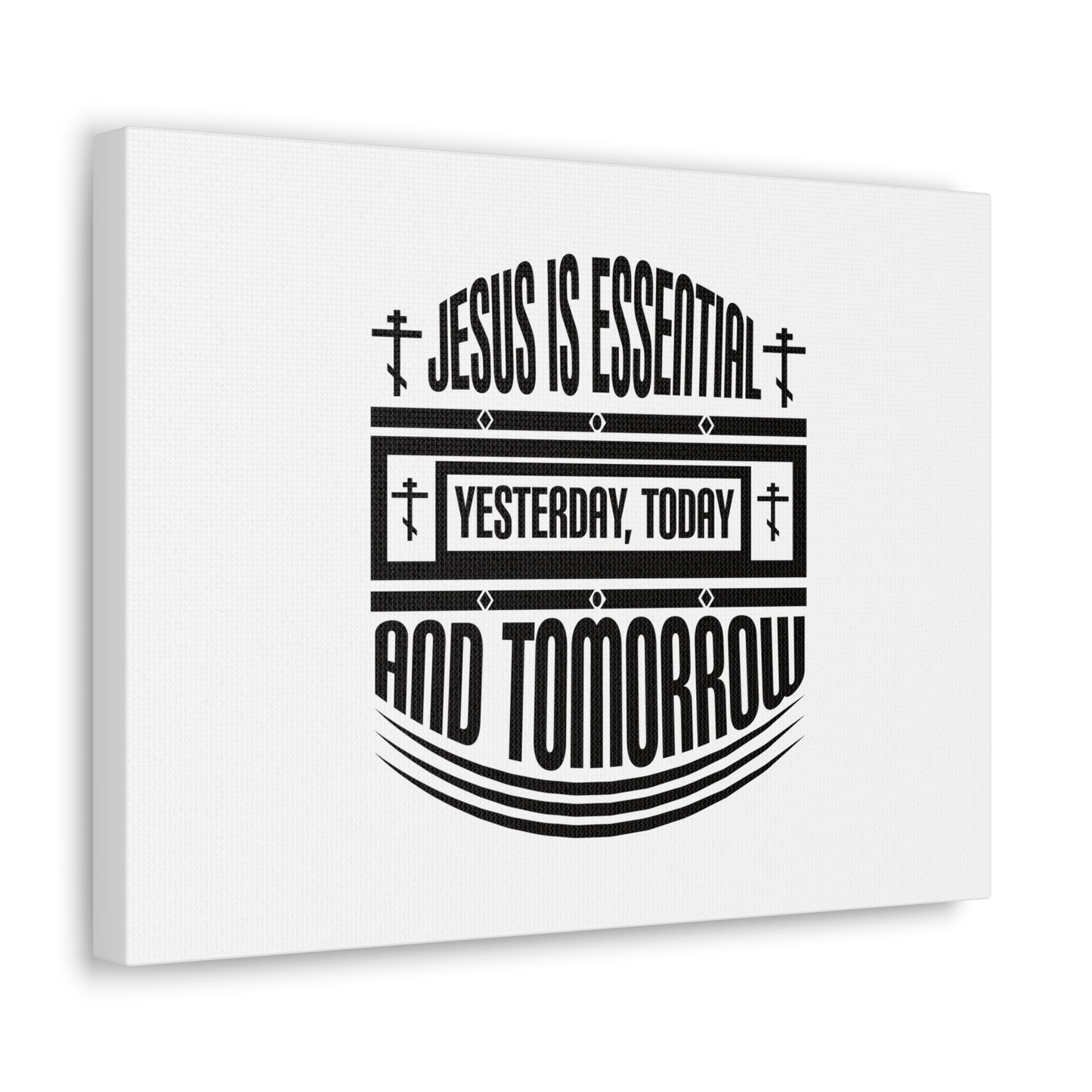Yesterday, Today, And Tomorrow Hebrews 13:8 Christian Wall Art Bible Verse Print Ready to Hang