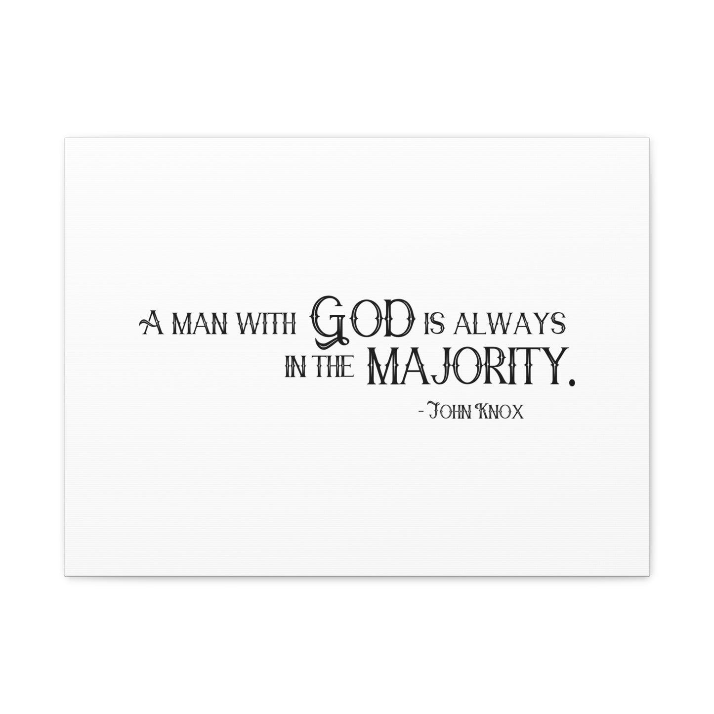 A Man With God 1 Samuel 9:6 Christian Wall Art Bible Verse Print Ready to Hang