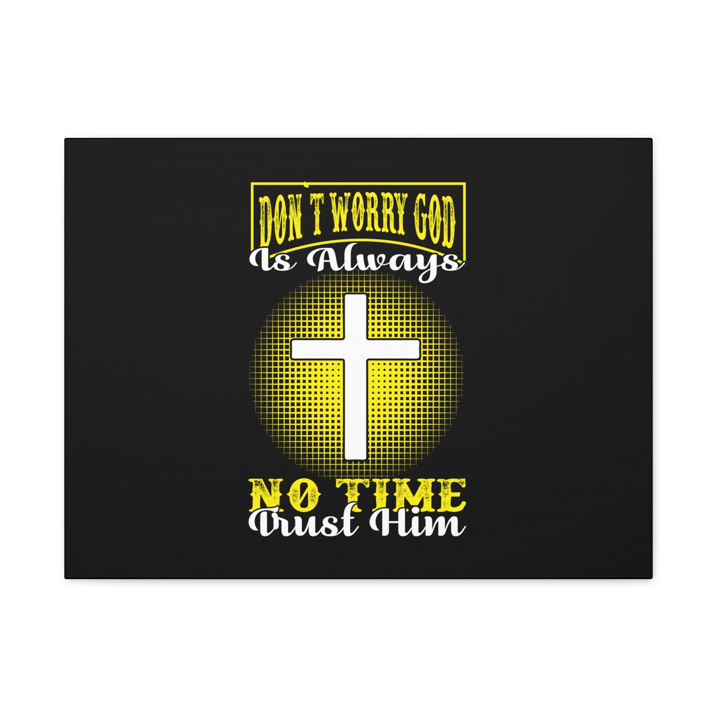 Trust Him Psalm 37:3-7 Christian Wall Art Bible Verse Print Ready to Hang