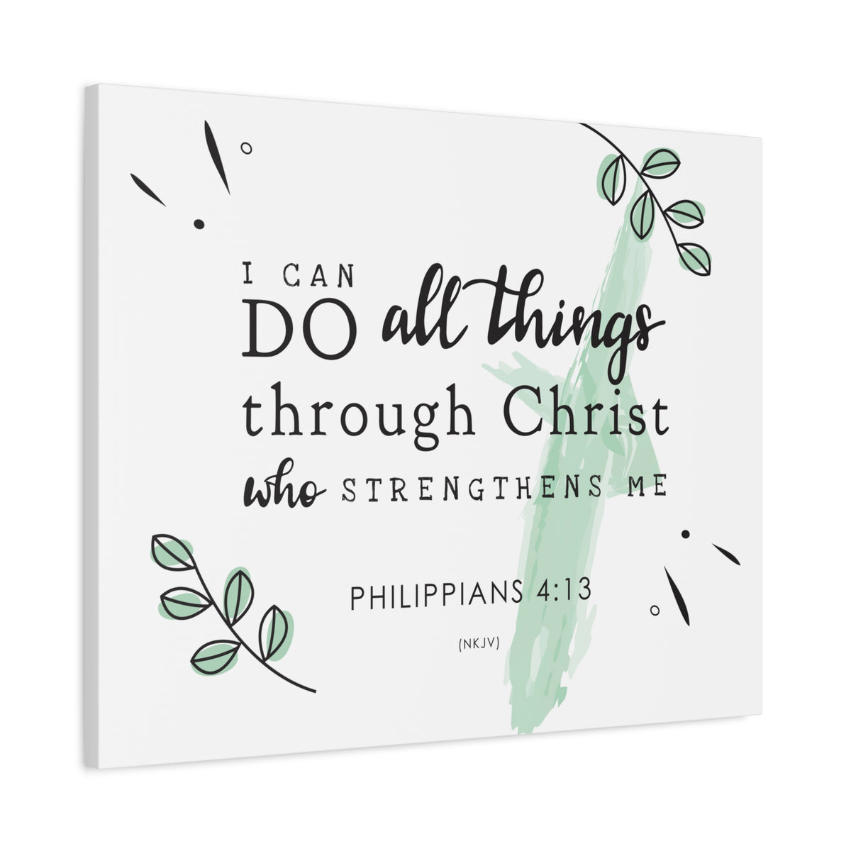 Scripture Canvas Phlipians 4:13