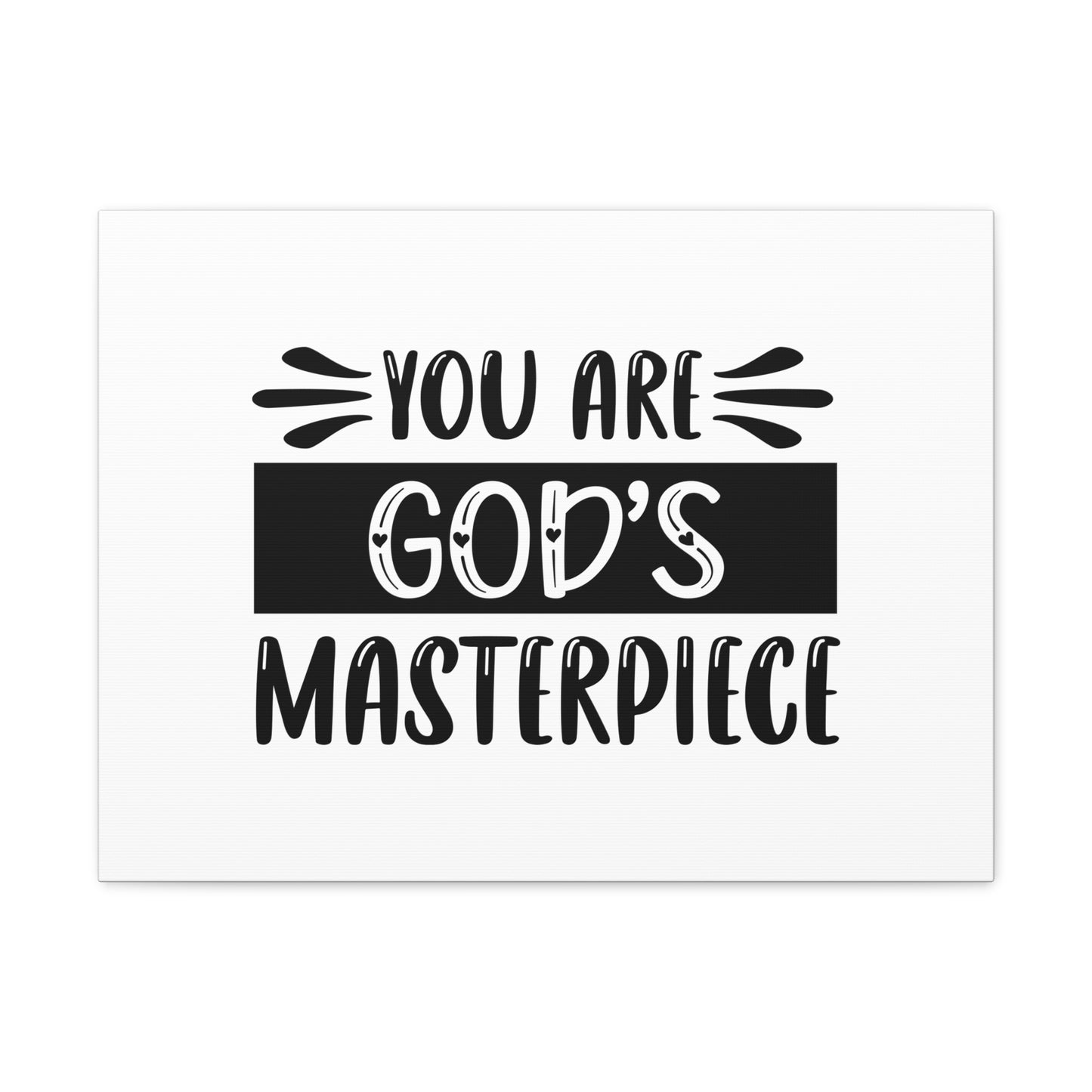 You Are God's Masterpiece Psalm 51:10 Christian Wall Art Bible Verse Print Ready to Hang