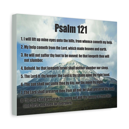 Scripture Walls God Watches Over You Psalm 121:7 Christian Wall Art Print Ready to Hang