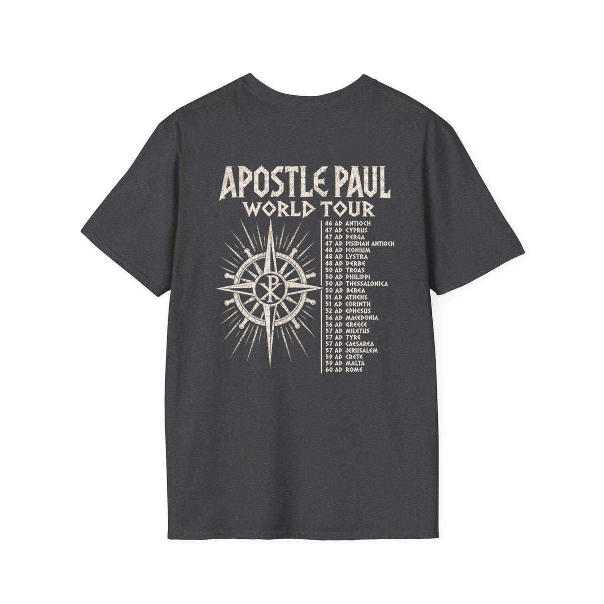 Apostle Paul Damascus Road World Tour Christian T-Shirt