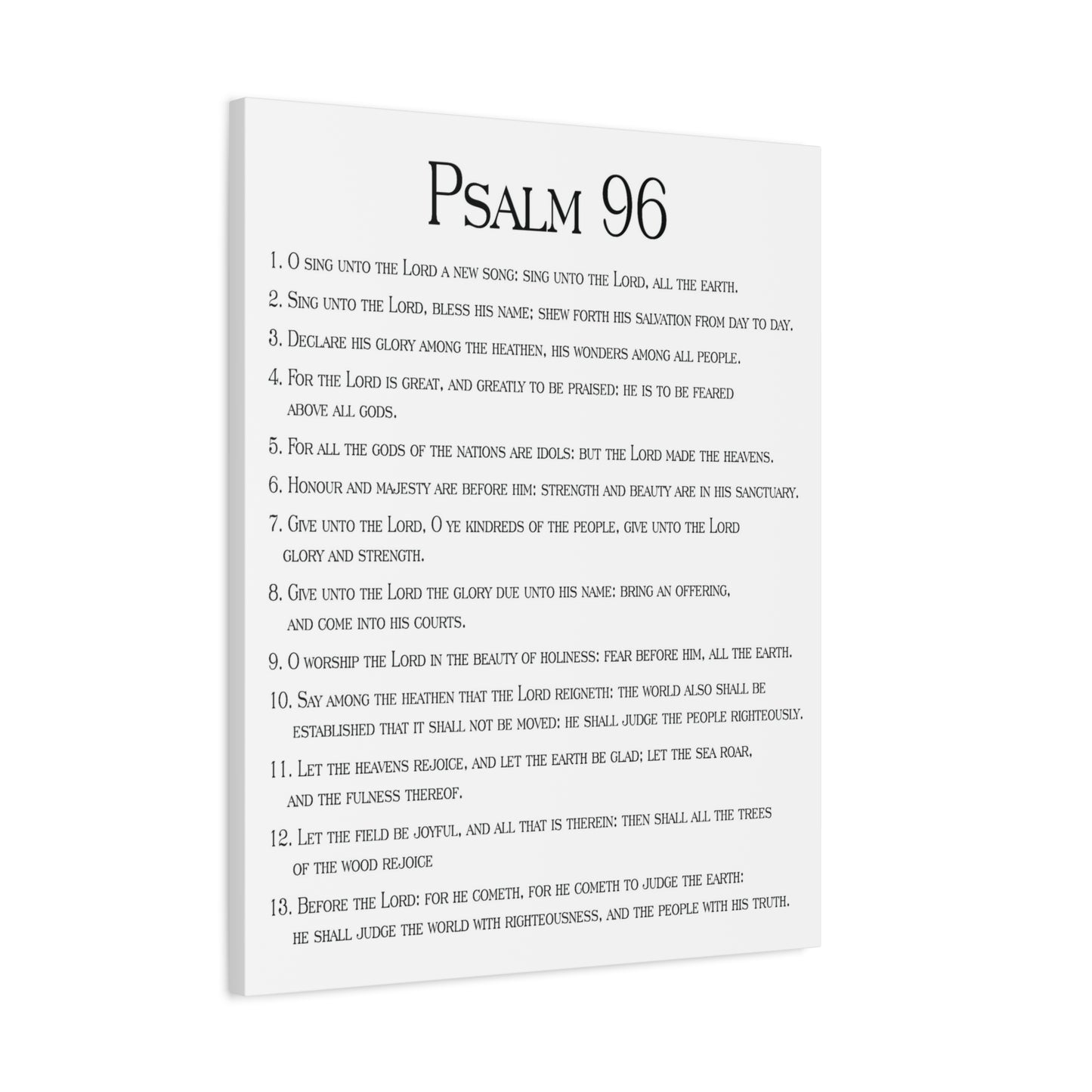 Scripture Walls Proclaiming His Glorious Wonders Psalm 96:7 Christian Wall Art Print Ready to Hang