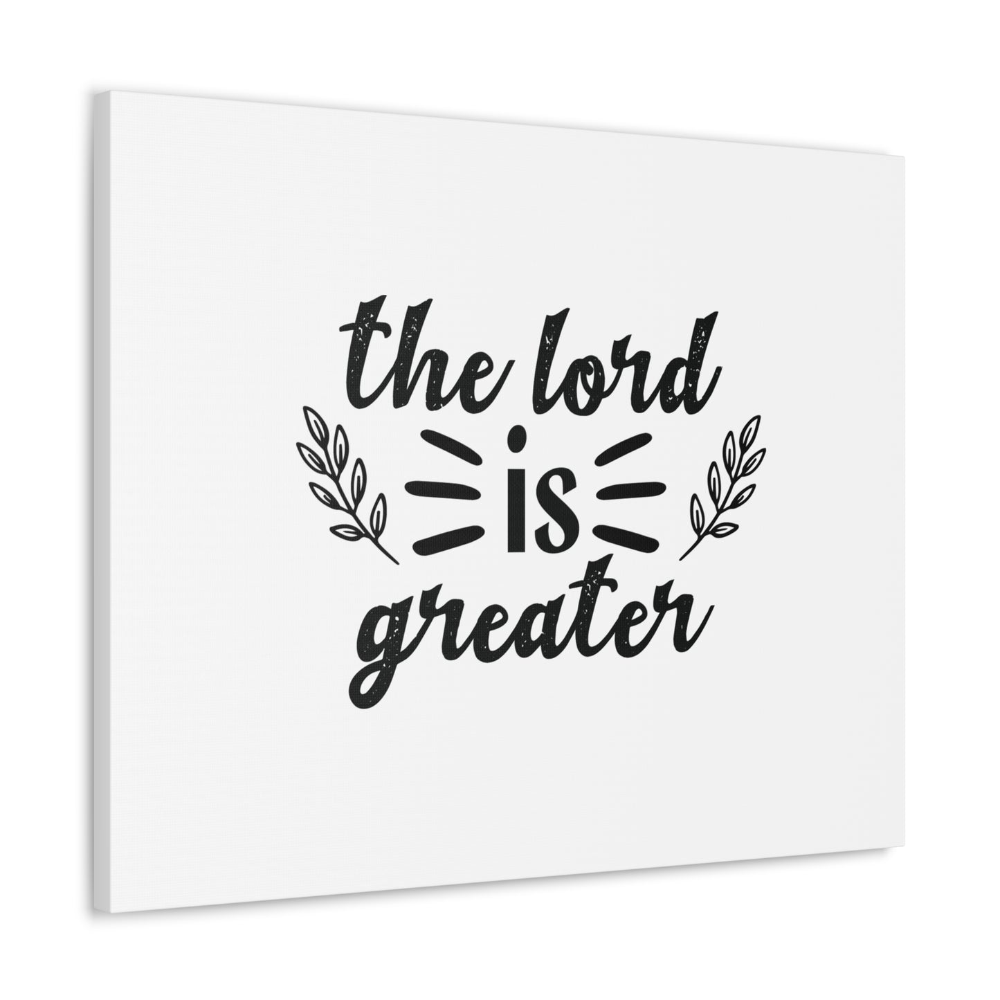 The Lord Is Greater Jeremiah 10:6 Christian Wall Art Bible Verse Print Ready to Hang
