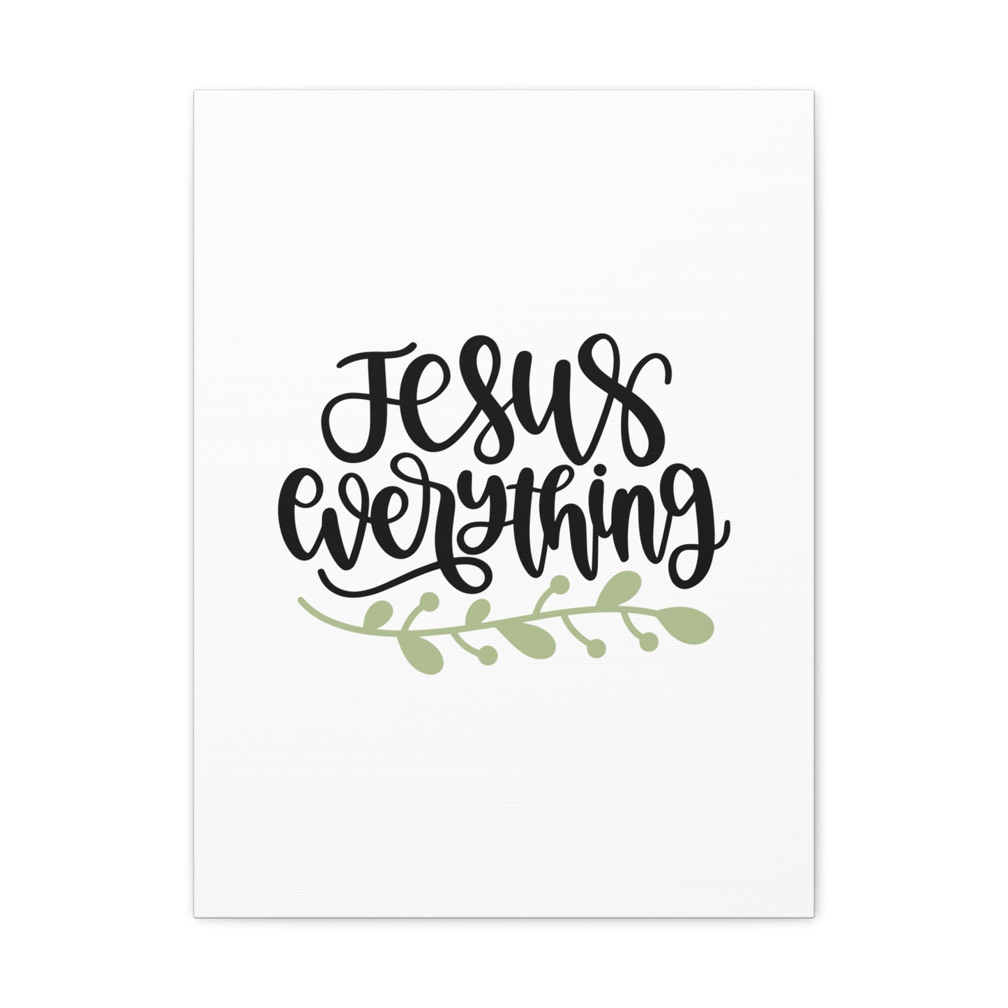 Jesus Everything Psalm 73:25-26 Christian Wall Art Bible Verse Print Ready to Hang