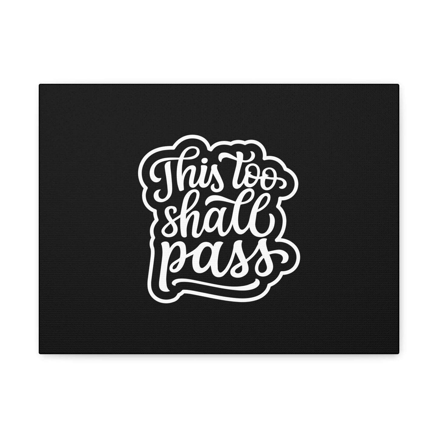 This To Shall Pass 2 Corinthians 4:17 Christian Wall Art Bible Verse Print Ready to Hang