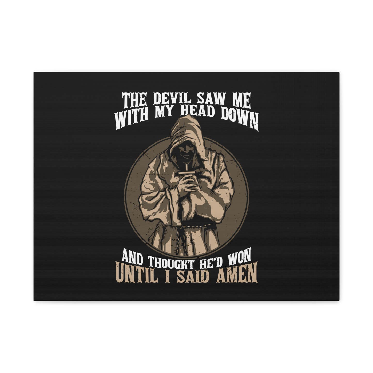 Until I Said Amen 2 Corinthians 11:3 Christian Wall Art Bible Verse Print Ready to Hang