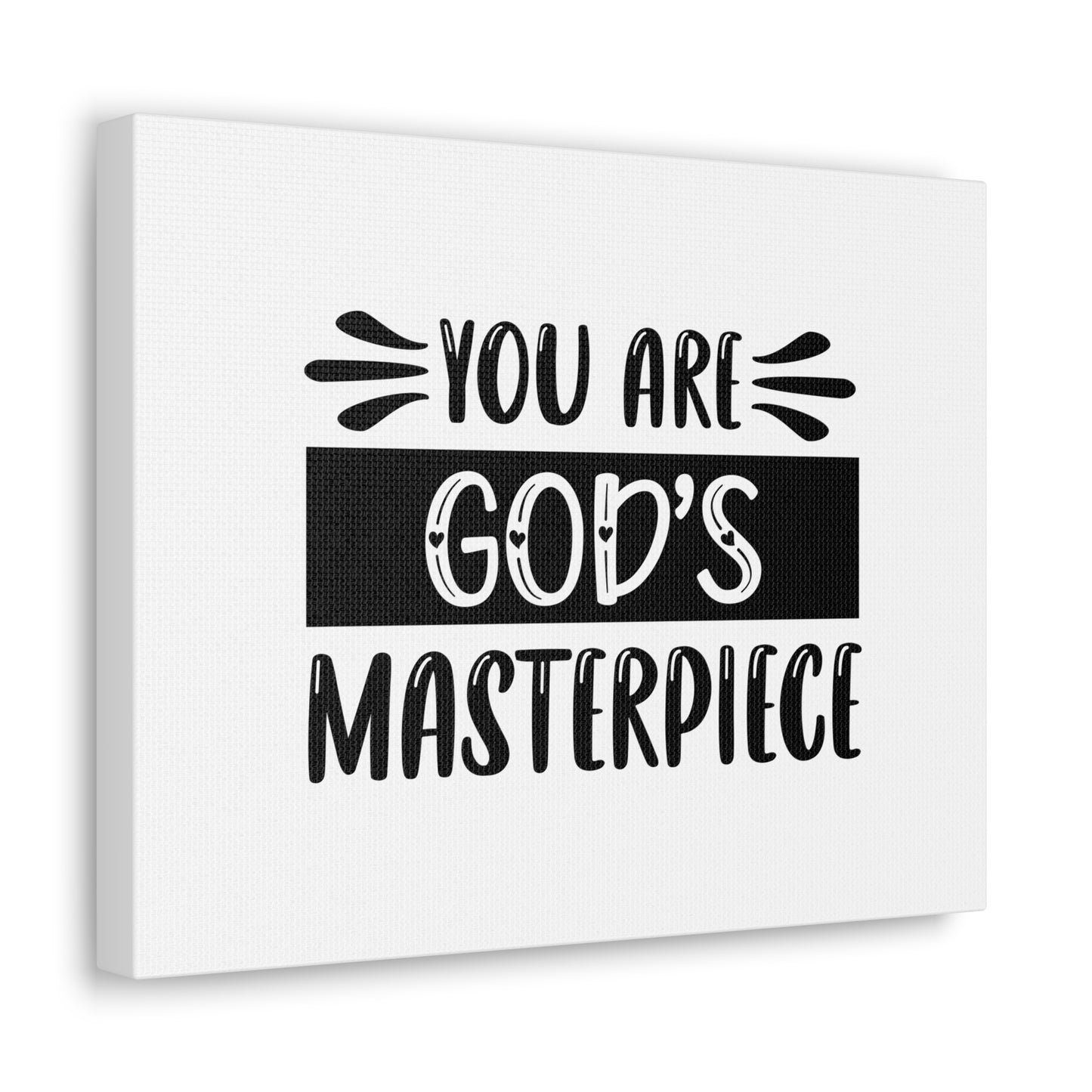 You Are God's Masterpiece Psalm 51:10 Christian Wall Art Bible Verse Print Ready to Hang