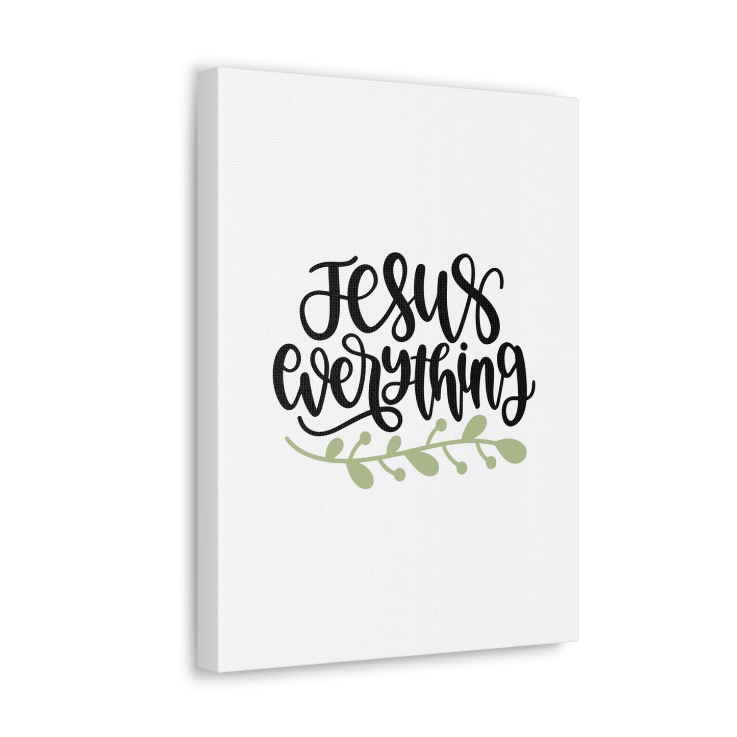 Jesus Everything Psalm 73:25-26 Christian Wall Art Bible Verse Print Ready to Hang