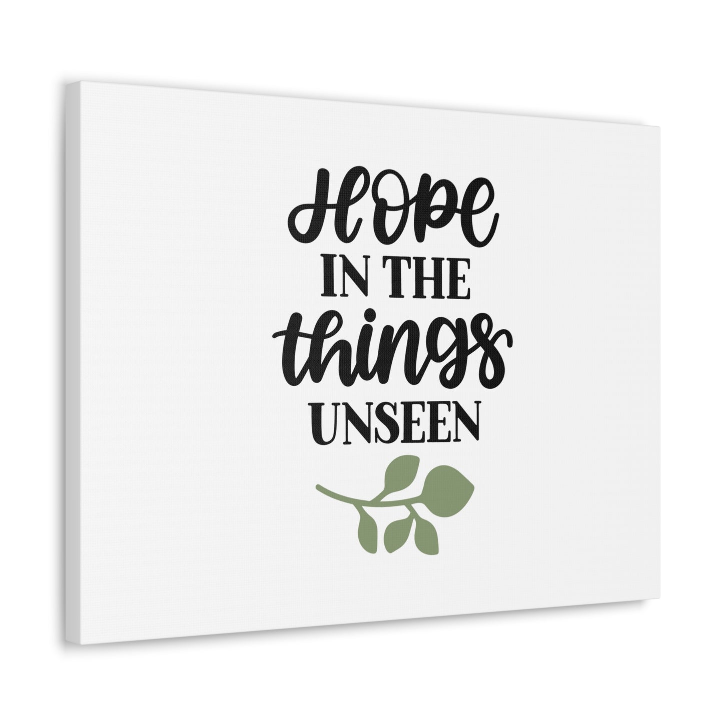 Hope In The Things Unseen Hebrews 11:1 Christian Wall Art Bible Verse Print Ready to Hang