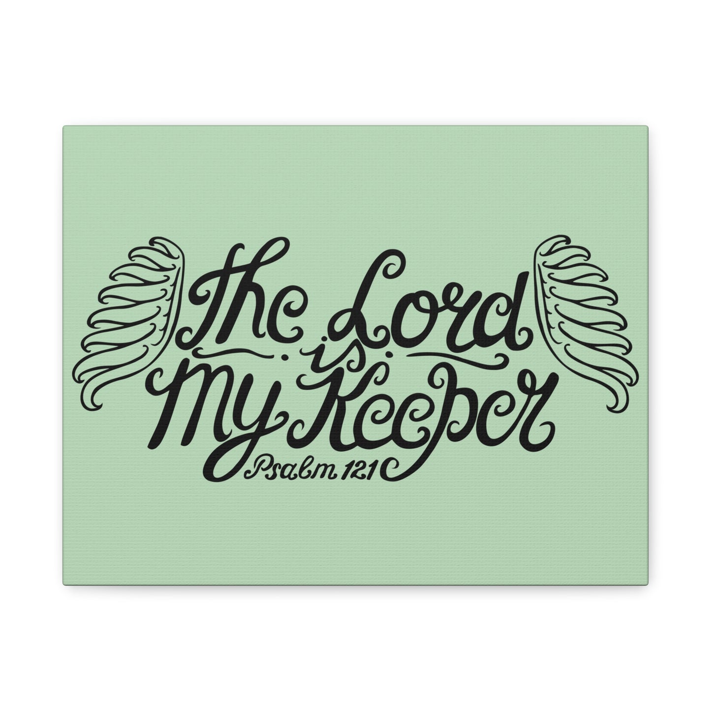 The Lord Is My Keeper Psalm 121  Bible Verse Canvas Christian Wall Art Ready To Hang