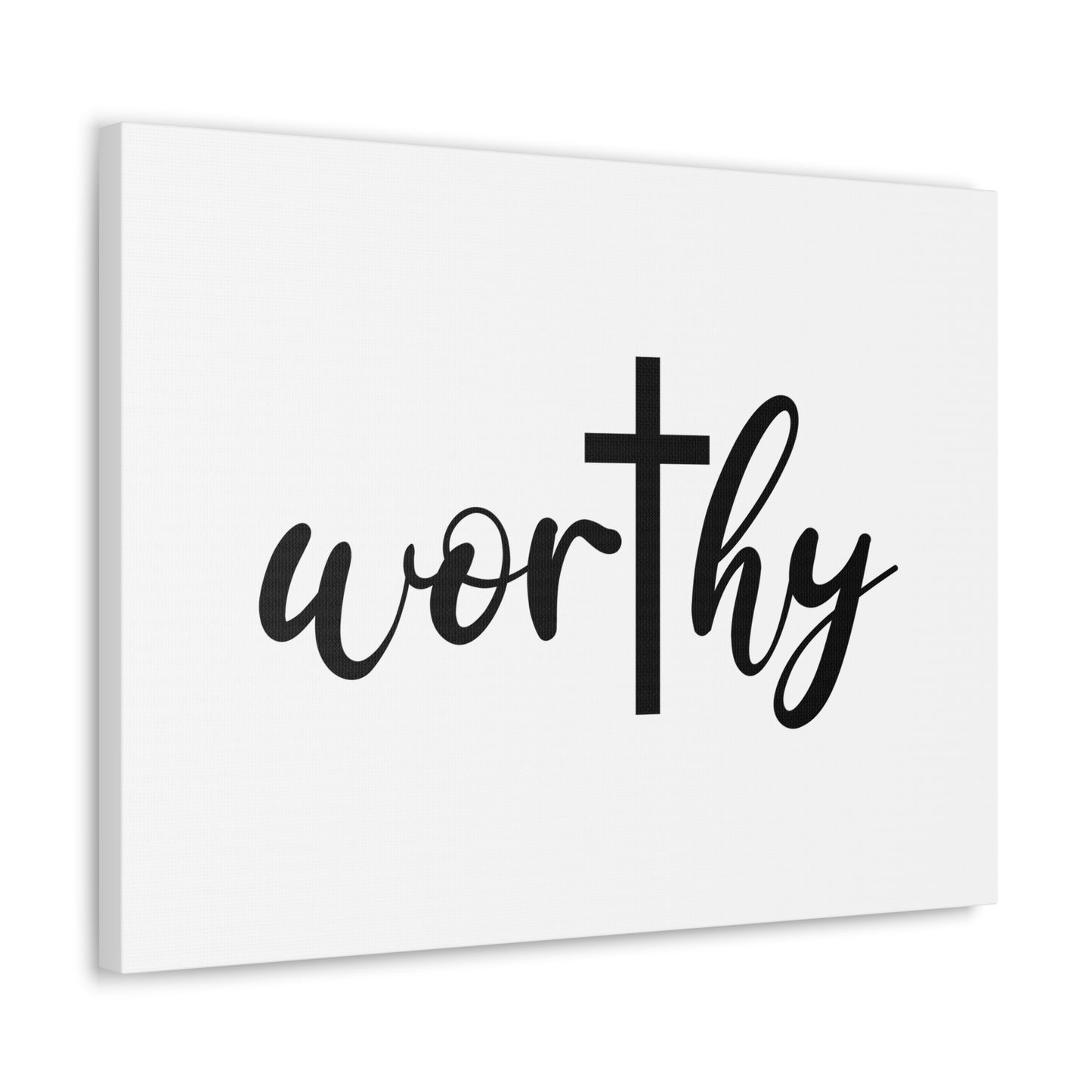 Worthy Ephesians 4:1 Christian Wall Art Bible Verse Print Ready to Hang