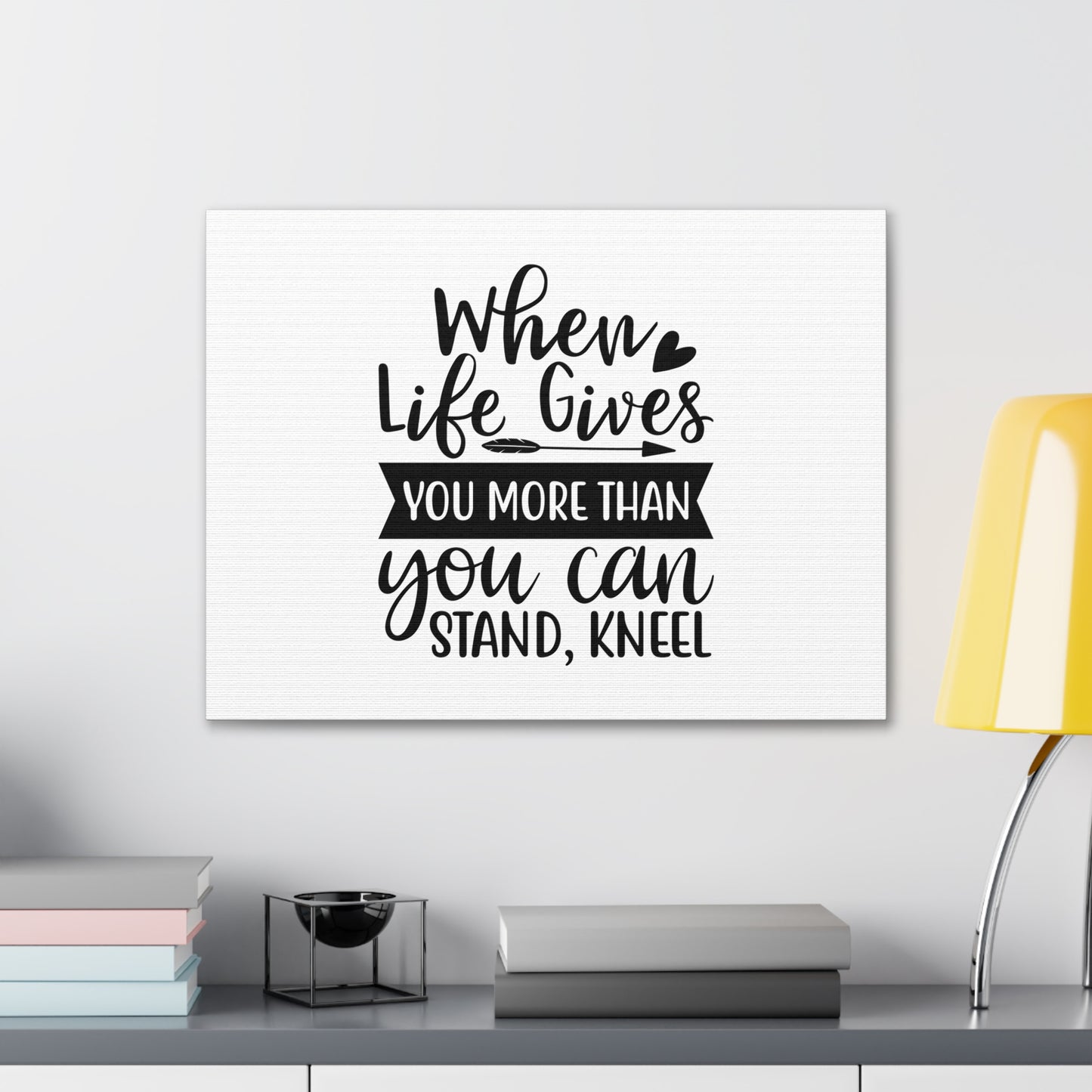 When Life Gives Romans 8:28 Christian Wall Art Bible Verse Print Ready to Hang