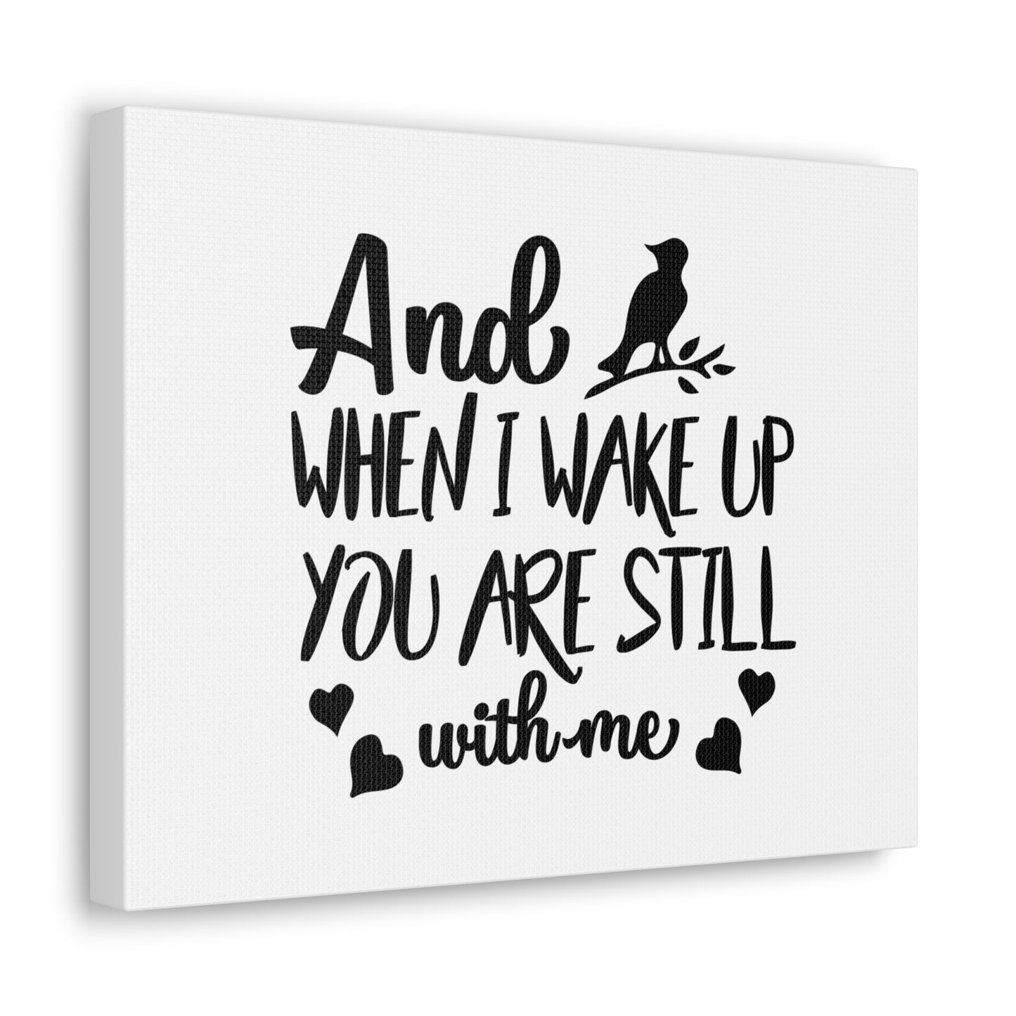 You Are Still With Me Exodus 14:14 Christian Wall Art Bible Verse Print Ready to Hang