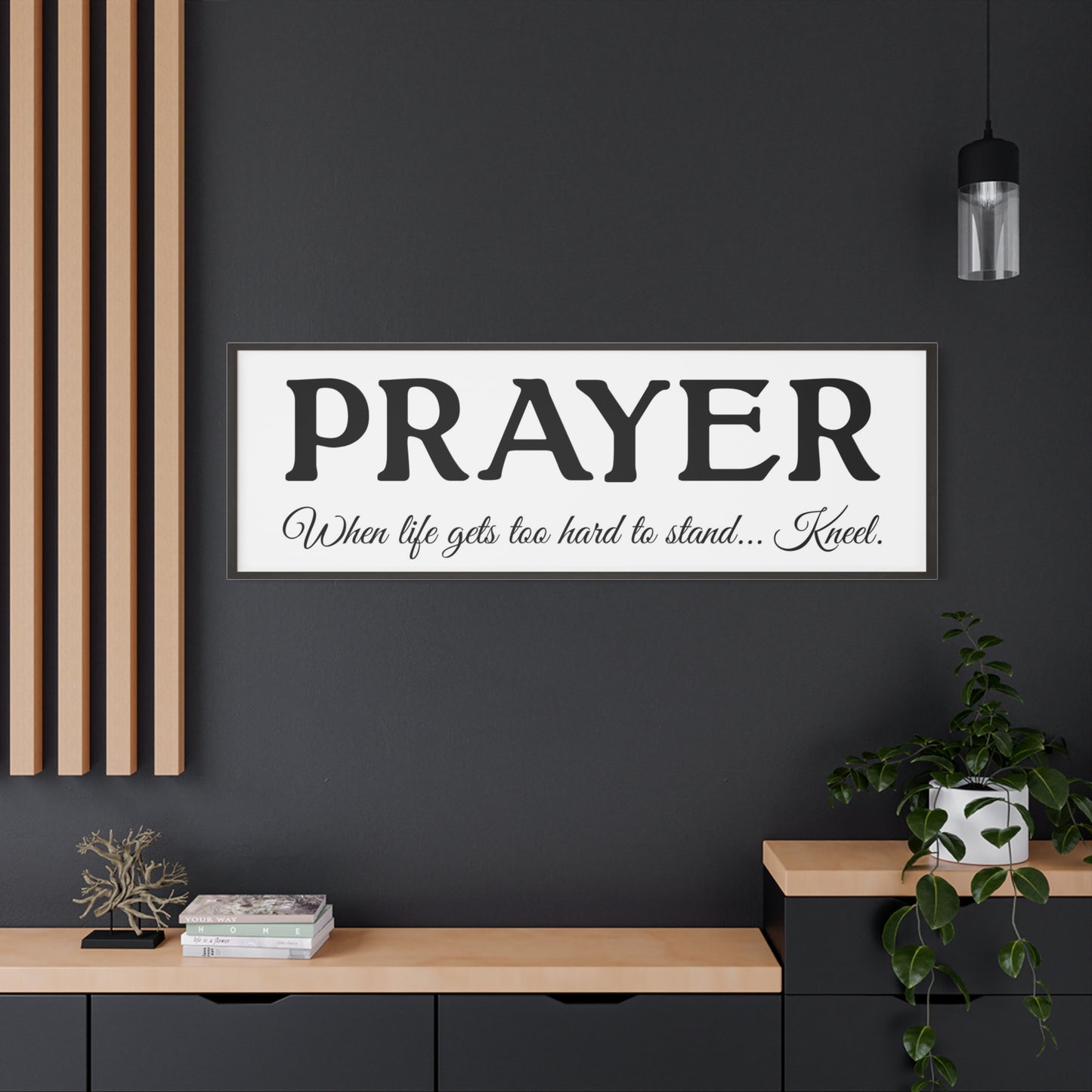 Scripture Walls Prayer White Bible Verse Canvas Christian Wall Art Ready to Hang Unframed