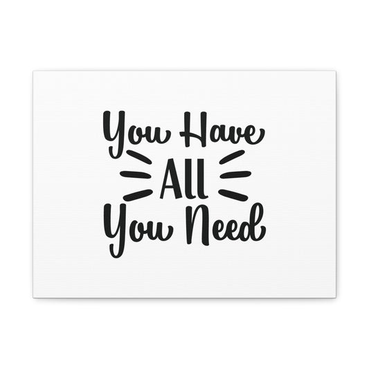 You Have All You Need John 14:8  Christian Wall Art Bible Verse Print Ready to Hang